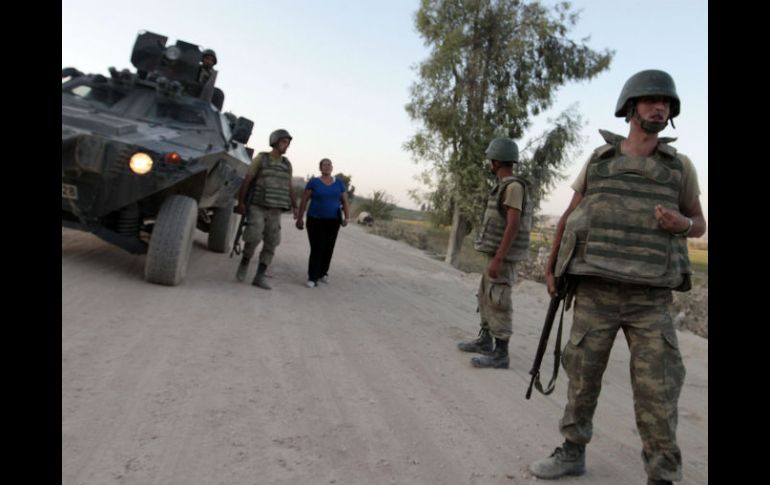 El Ejército turco ha reforzado su despliegue en las cercanías de la localidad de Duvaybik. AP / ARCHIVO
