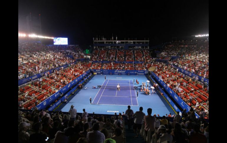 El torneo de tenis se realizará sobre una superficie dura y gradas para tres mil 500 visitantes. NTX / ARCHIVO