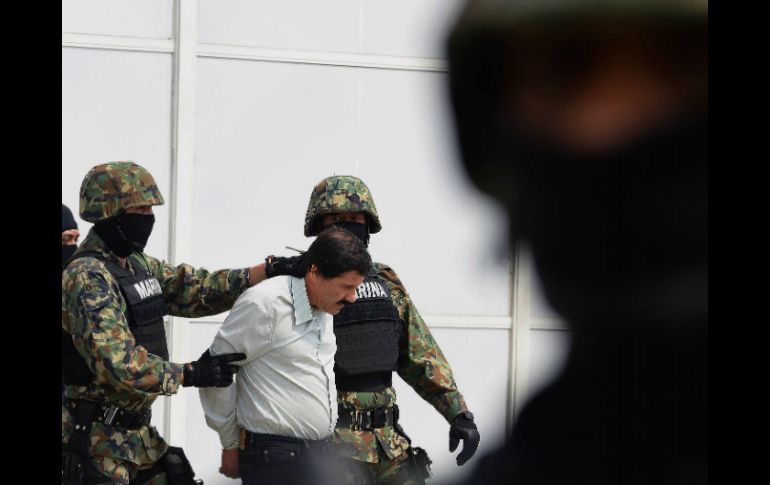 La serie explorará las guerras del mundo de las drogas a través de la propia historia de Guzmán. AFP / ARCHIVO
