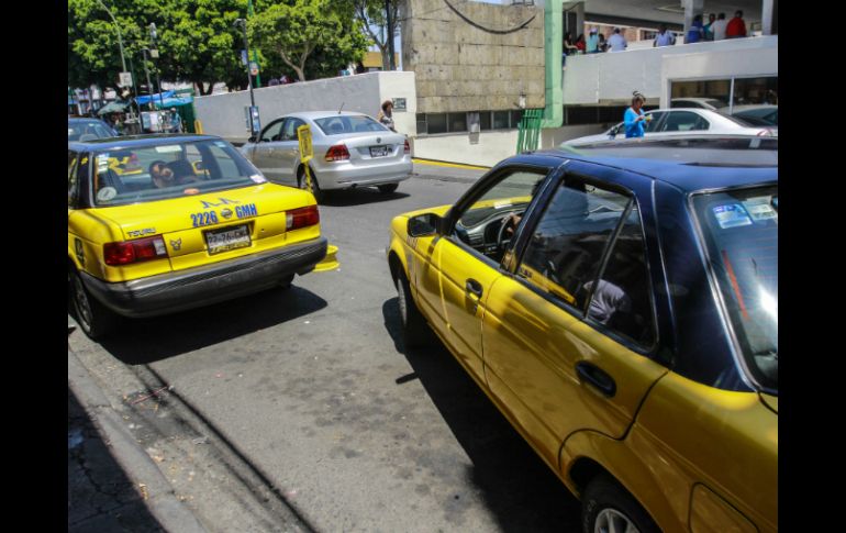 La propuesta de la asociación es directamente dirigida a los taxis amarillos. EL INFORMADOR / ARCHIVO