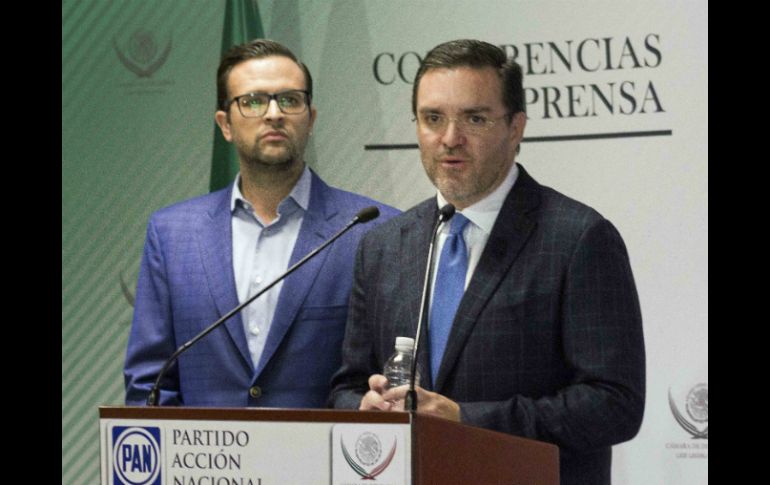 Los legisladores Federico Döring y Juan Pablo Piña aseguran que el gobierno federal está actuando en la opacidad. SUN / J. Nava