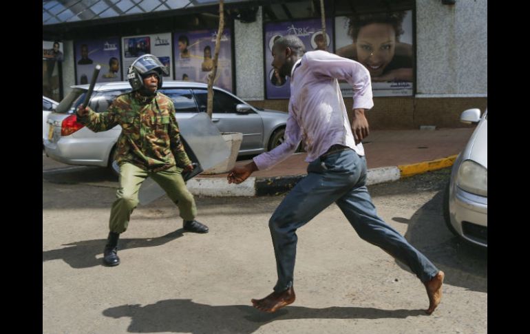La KNCHR eleva a la categoría de tortura la fuerza utilizada para reprimir las protestas organizadas en Kenia. EFE / D. Kurokawa