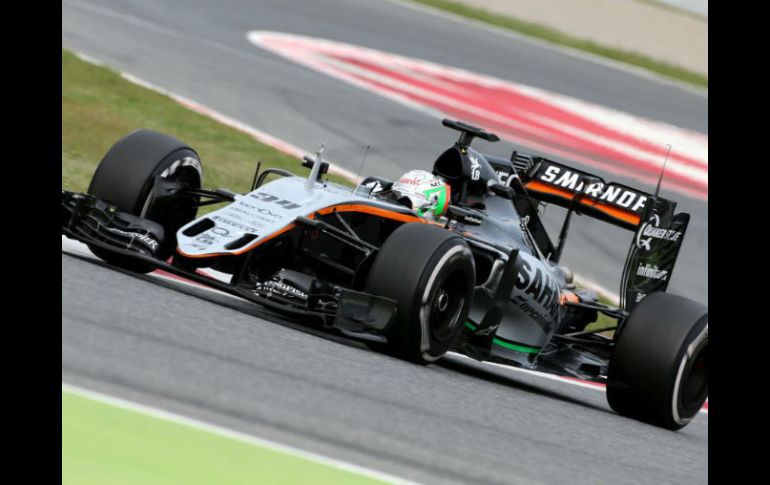 Alfonso Celis tuvo nuevamente la oportunidad de tomar los mandos del VJM09 de Force India. ESPECIAL / www.forceindiaf1.com