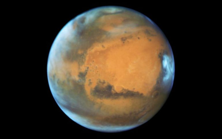 Este suceso se llama 'oposición marciana', porque Marte y el Sol estarán en lados opuestos de la Tierra. TWITTER / NASA