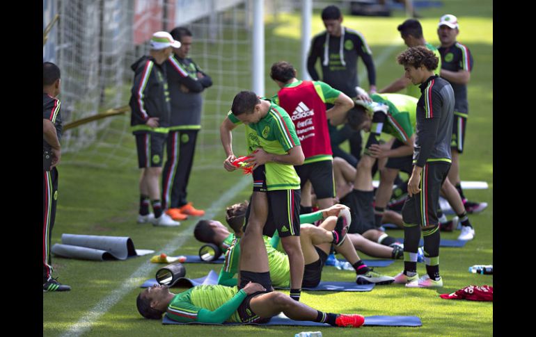 El equipo mexicano busca tener una buena preparación pensando en su debut. MEXSPORT / J.Ramírez