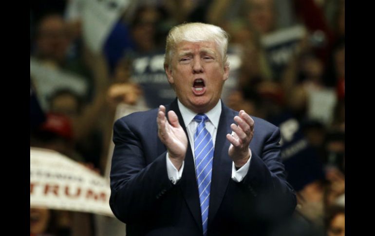 Donald Trump se encuentra en el ojo del huracán por presunto fraude fiscal. AP / J. Hong