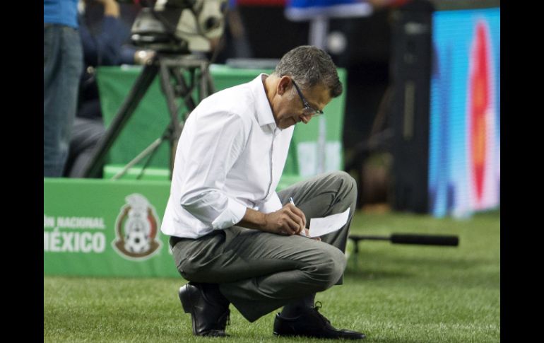 Juan Carlos Osorio destacó el trabajo que hizo su equipo. MEXSPORT / O. Aguilar