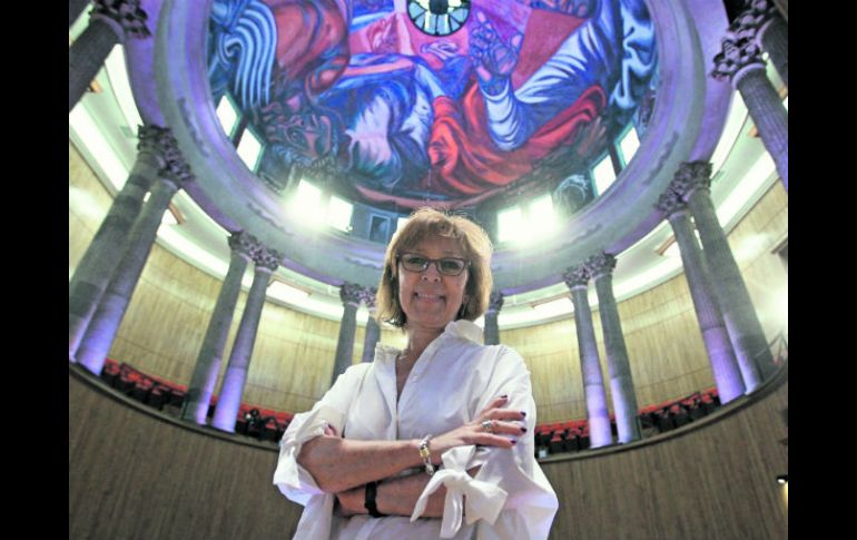 Silvia Singer. La directora del MIDE visitó Guadalajara para participar en el “II Foro de Museos: Museos del siglo XXI”. EL INFORMADOR / F. Atilano