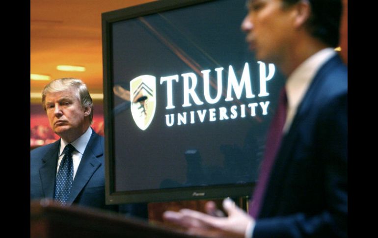 El procurador encabeza una demanda en contra de Universidad Trump, cerrada en 2010, por 40 millones de dólares. AP / ARCHIVO