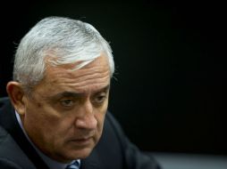 El ex presidente es acusado por el financiamiento ilegal del Partido Patriota, que lo llevó a la presidencia. AP / ARCHIVO