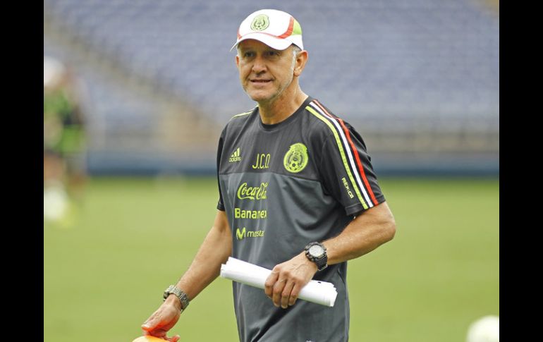 El técnico Juan Carlos Osorio se mantiene hasta el momento invicto al frente del Tri. MEXSPORT / V.Posadas
