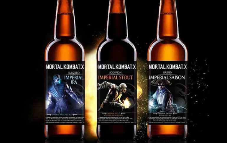 Sub-Zero tendrá una cerveza tipo Indian Pale Ale,Scorpion será una Imperial Stout y Raiden contará con una Imperial Saison. ESPECIAL / MKX
