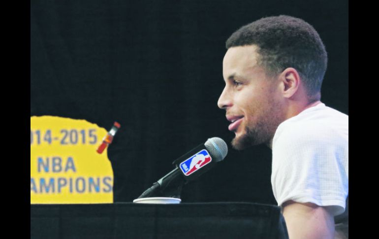 Stephen Curry. El superestrella de Golden State será clave para el juego de hoy ante Cleveland. AFP /