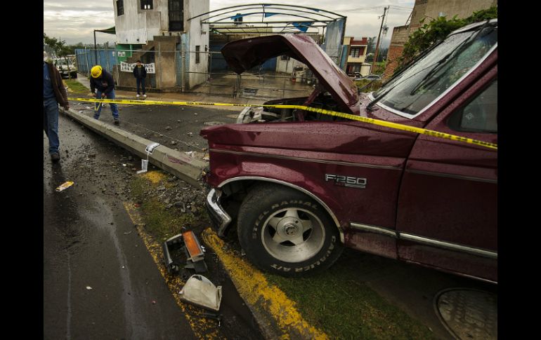 En el periodo de lluvias de 2015 fallecieron 592 personas por accidentes viales en Jalisco. EL INFORMADOR / ARCHIVO