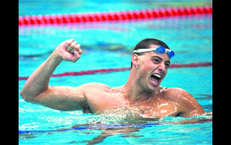 Además de sus medallas olímpicas, Biondi, sumó seis títulos mundiales de natación en sólo dos participaciones. AP /