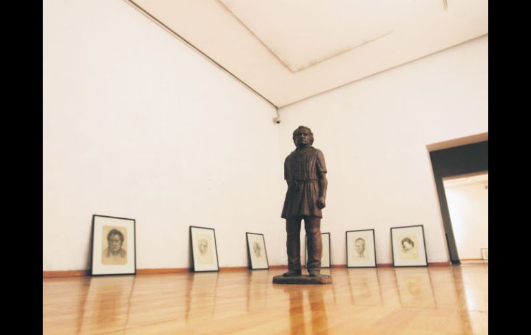 Los visitantes pronto podrán admirar la exposición en honor al trabajo del escultor Miguel Miramontes Carmona. EL INFORMADOR / E. Barrera