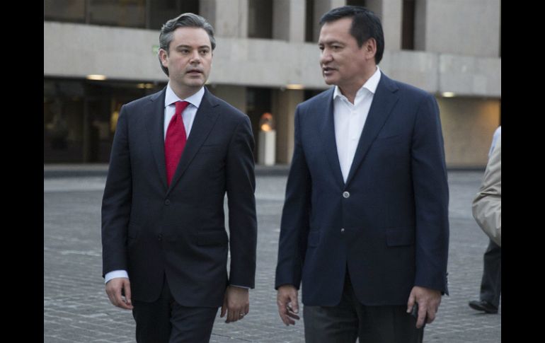 Aclaran que son Osorio Chong y Nuño los que deben estar presentes en las reuniones de la comisión sobre Nochixtlán. NTX / ARCHIVO