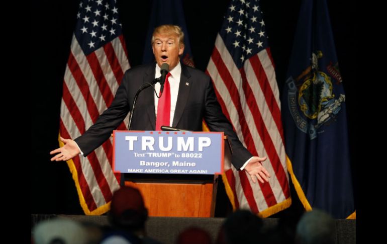 El discurso de Donald Trump ha acarreado molestas reacciones por parte de diversos sectores políticos y sociales. AP / R. Bukaty