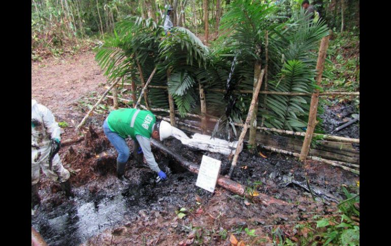 Petroperú hizo mal uso del oleoducto que causó el derrame, puesto que había sido suspendido en febrero pasado. TWITTER / @OEFAperu