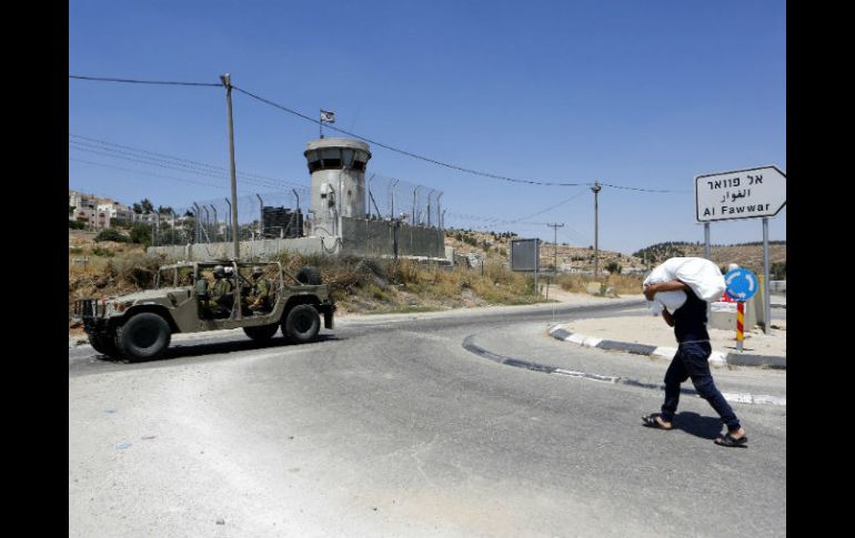 Palestina vive momentos tensos por la constante irrupción de tropas israelíes. EFE / A. Al Hashlamoun