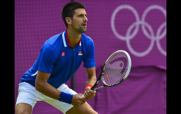 Djokovic, primero del ranking mundial, ganó una medalla de bronce en sencillos para Serbia en Beijing 2008. AFP / ARCHIVO