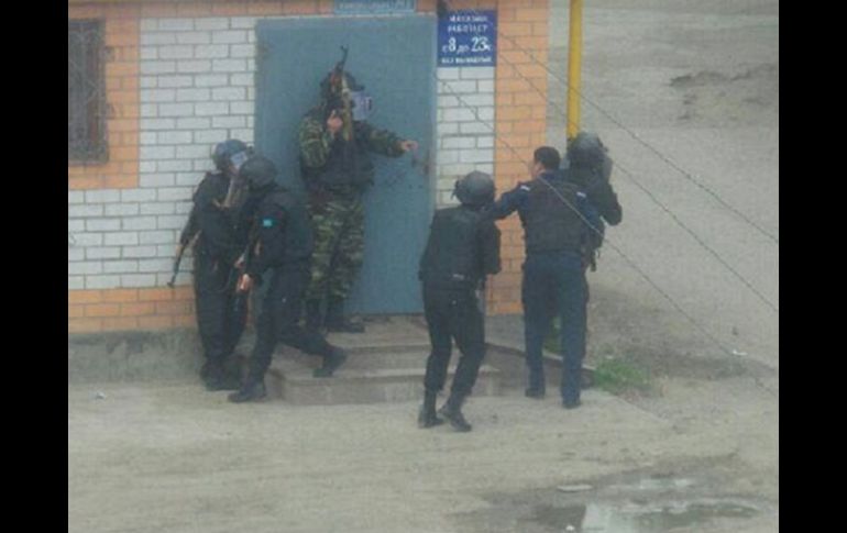 Se han producido varios ataques contra la policía y los servicios especiales en distintos puntos de la ciudad. TWITTER / @KKaliyev