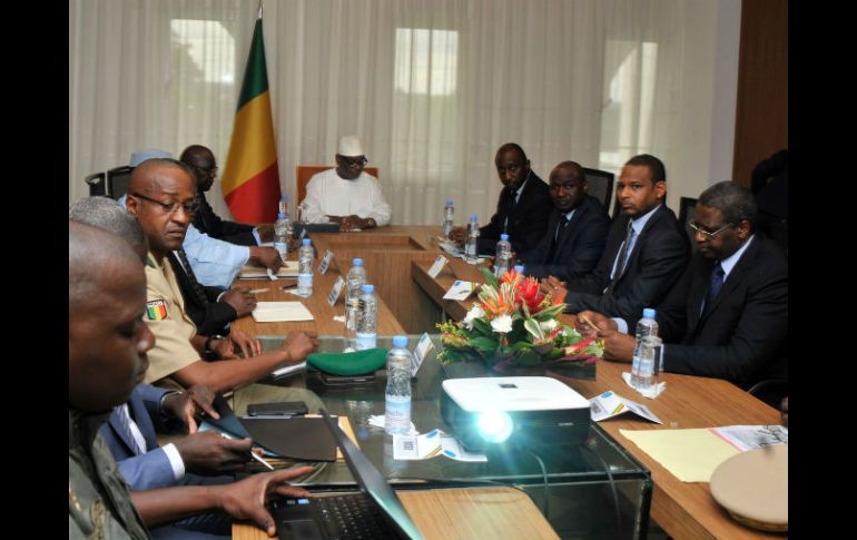 El presidente Ibrahim Boucabar Keita decretó el estado de emergencia 'por una duración de diez días'. AFP / H. Kouyate