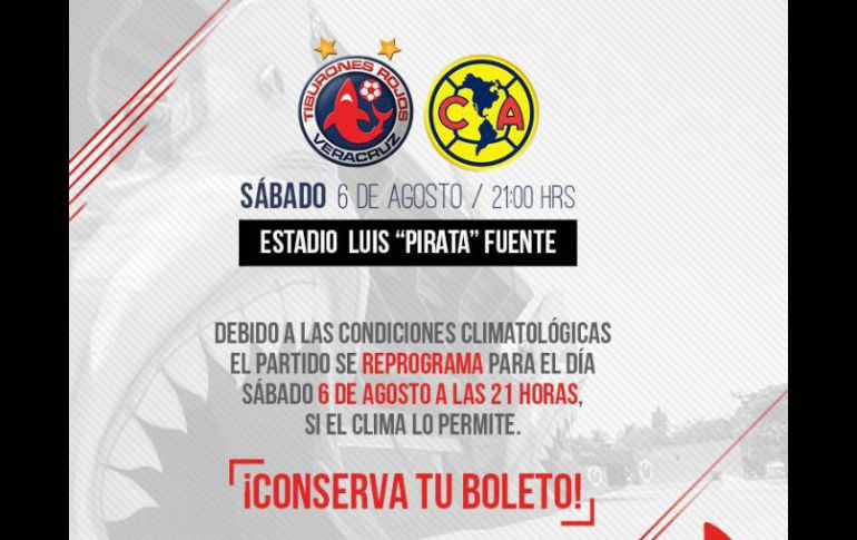 El cotejo de la jornada 4 se jugará este sábado en el Luis 'Pirata' Fuentes a las 21:00 horas. TWITTER / @ClubTiburones