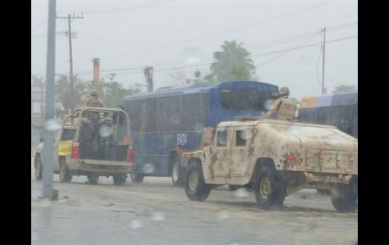 Militares destacados en La Paz como parte del Plan DN-III. SUN / G. Rodríguez