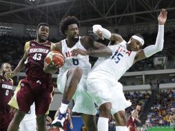 Los del país de ''las barras y las estrellas'' son un espectáculo en el torneo de baloncesto de los Juegos Olímpicos. AP / E. Gay