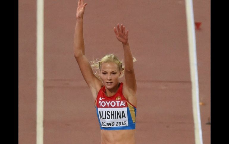 Klishina era la única representante del atletismo ruso en la justa olímpica que se celebra en Río de Janeiro. AFP / ARCHIVO