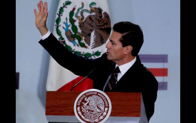 Peña Nieto apuntó que se someterá a la evaluación de la gente al término de su administración. SUN / ARCHIVO