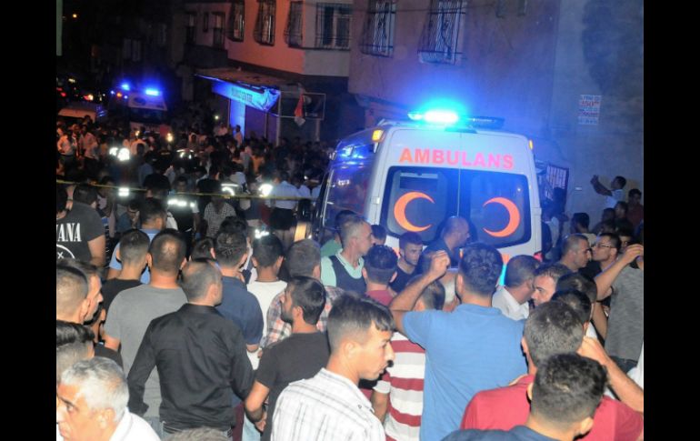 El atentado suicida dejó al menos 51 muertos en una boda en el sur de Turquía. EFE /