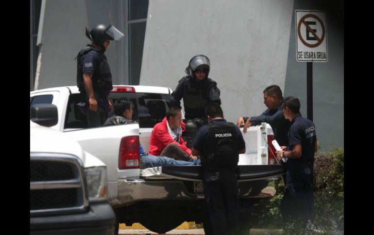 La semana pasada fueron detenidos 39 normalistas por privación de la libertad, robo con violencia y ataque a las vías de comunicación. SUN / A. Solís