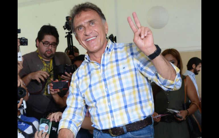 El partido blanquiazul confirma que no existen elementos para anular la victoria de Yunes Linares. SUN / ARCHIVO
