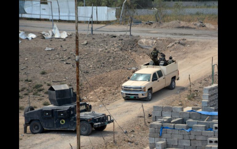 El Ejército iraquí lanzó a fines del mes pasado una operación militar para liberar Yazira al Jaledia del Estado Islámico. AFP / M. Saleh