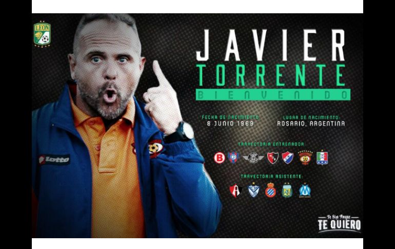 Torrente dejó este día su cargo como director técnico del Once Caldas de Colombia tras aceptar su puesto en el futbol mexicano. TWITTER / @clubleonfc