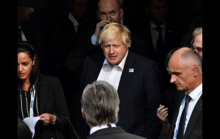 Johnson fue líder de los partidarios de la salida de su país de la UE en el referéndum de junio pasado. AFP / J. McDougall