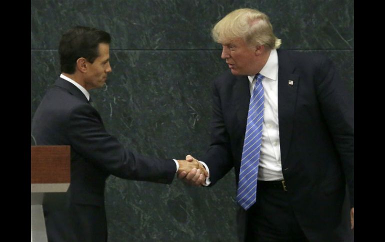 La visita de Donald Trump generó una serie de críticas. AP / M. Ugarte