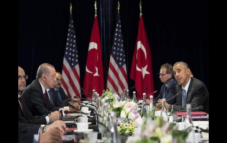 Obama aseguró a Erdogan que su gobierno cooperará con Turquía para que los responsables de la asonada militar sean castigados. AFP / S. Loeb