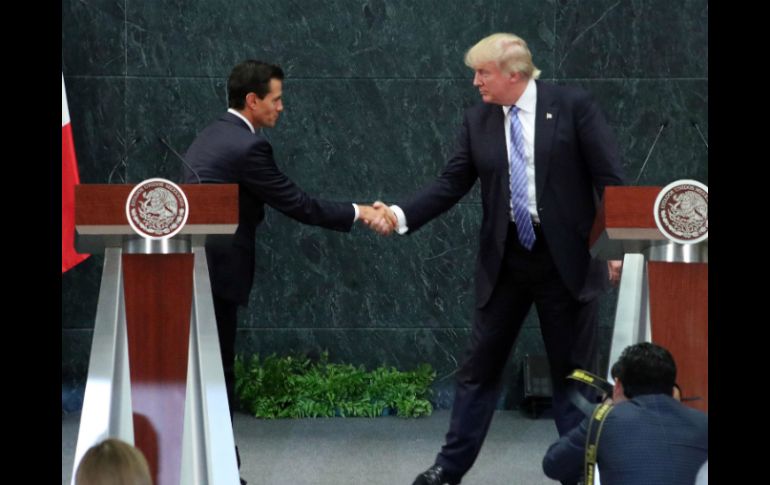 Senadores siguen sin ver la conveniencia y pertinencia del encuentro entre Peña y Trump. SUN / ARCHIVO