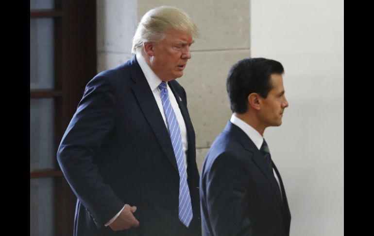La reunión entre Peña Nieto y Donald Trump ha ocasionado disgusto a muchos sectores. AP / ARCHIVO