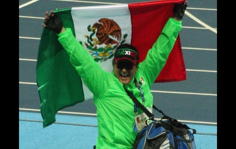 Ángeles Ortíz se alza con la victoria para México en Paralímpicos de Río 2016. TWITTER / @conade