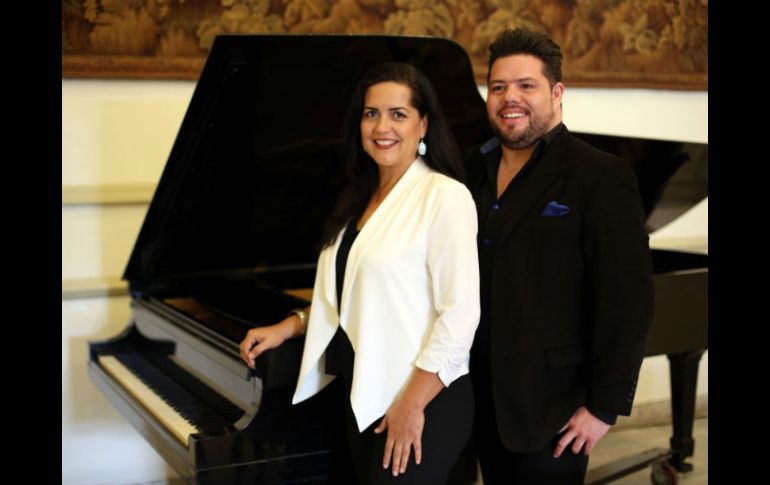 Mireya Ruvalcaba y Ricardo Calderón serán los encargados de cantar en la Casa Museo López Portillo. EL INFORMADOR / G. Gallo