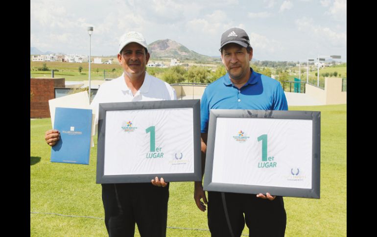 Andrés Castellanos y Alejandro Núñez fueron los ganadores del torneo, que se jugó en la modalidad A Go Go. EL INFORMADOR / A. Camacho