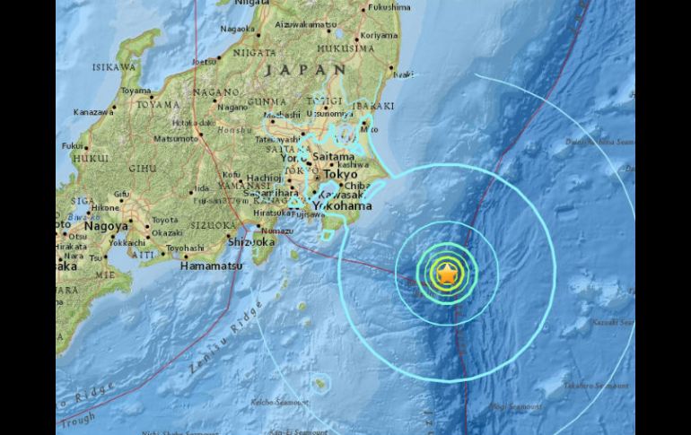 Japón se asienta sobre el llamado anillo de fuego, una de las zonas sísmicas más activas del mundo. ESPECIAL / earthquake.usgs.gov
