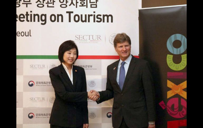 El programa entre México y Corea busca implementar estrategias de cooperación en el comercio y el turismo. TWITTER / @edelamadrid