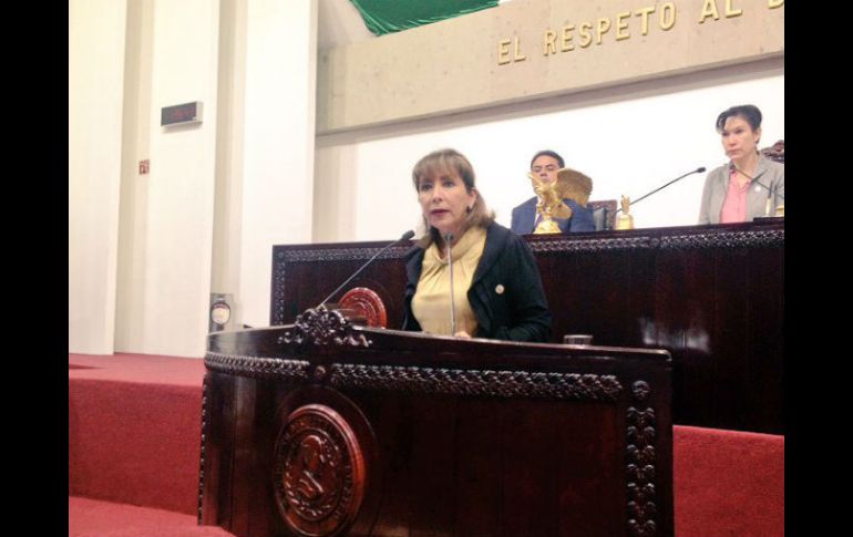 La diputada Gloria Romero exigió el castigo de forma penal. TWITTER / @Gloriaromeropan