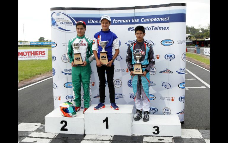 En el FIA México-National Karting Championship Reto Telmex participan las futuras promesas del automovilismo nacional. EL INFORMADOR / A. Camacho