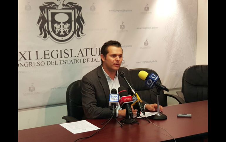Felipe Romo informa que la iniciativa se planteará en la siguiente sesión del pleno, a realizarse el 6 de octubre. TWITTER / @LegislativoJal